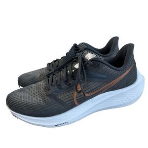 Nike‎ Air Zoom Pegasus 39 Womens 7.5 Running Shoes Sneakers Black Bronze